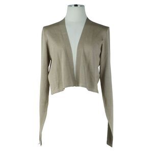 AKRIS Beige Silk Cardigan